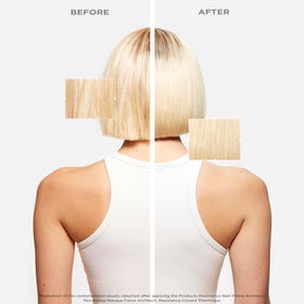 KÉRASTASE cream applied to towel-dried hair demonstrating easy use and detangling