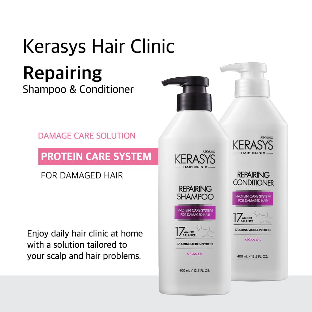 Kerasys argan oil ingredient shot emphasizing natural shine benefit