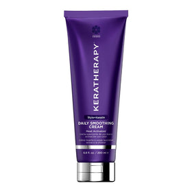 KERATHERAPY front packaging showing tube and label, easy-identify benefit of smoothing