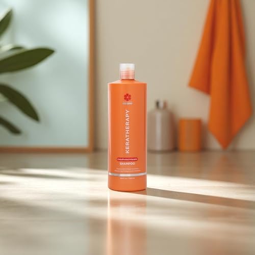 KERATHERAPY back label with ingredients list and directions