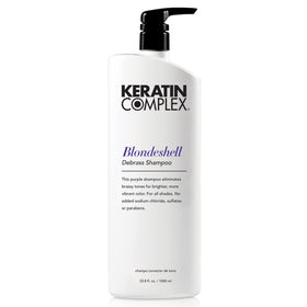 Keratin Complex front bottle showing label and 33.8 oz size for long-lasting toning