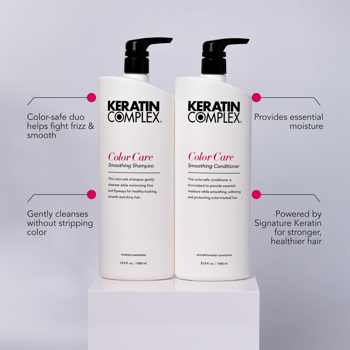 Keratin Complex conditioner cream closeup highlighting rich hydration and smoother strands