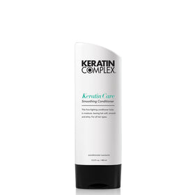 Keratin Complex front bottle showing 13.5 fl oz size and frizz-control benefit