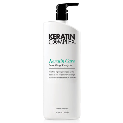 Keratin Complex front bottle view showing professional packaging and volume benefit