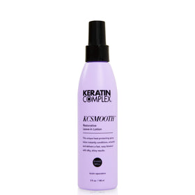 Keratin Complex front packaging shows product and benefits for quick identification