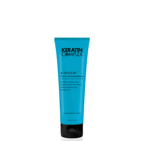 Keratin Complex front jar view showing product packaging and professional finish