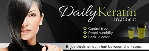 Keratin Express on bathroom shelf in lifestyle setting promoting daily use
