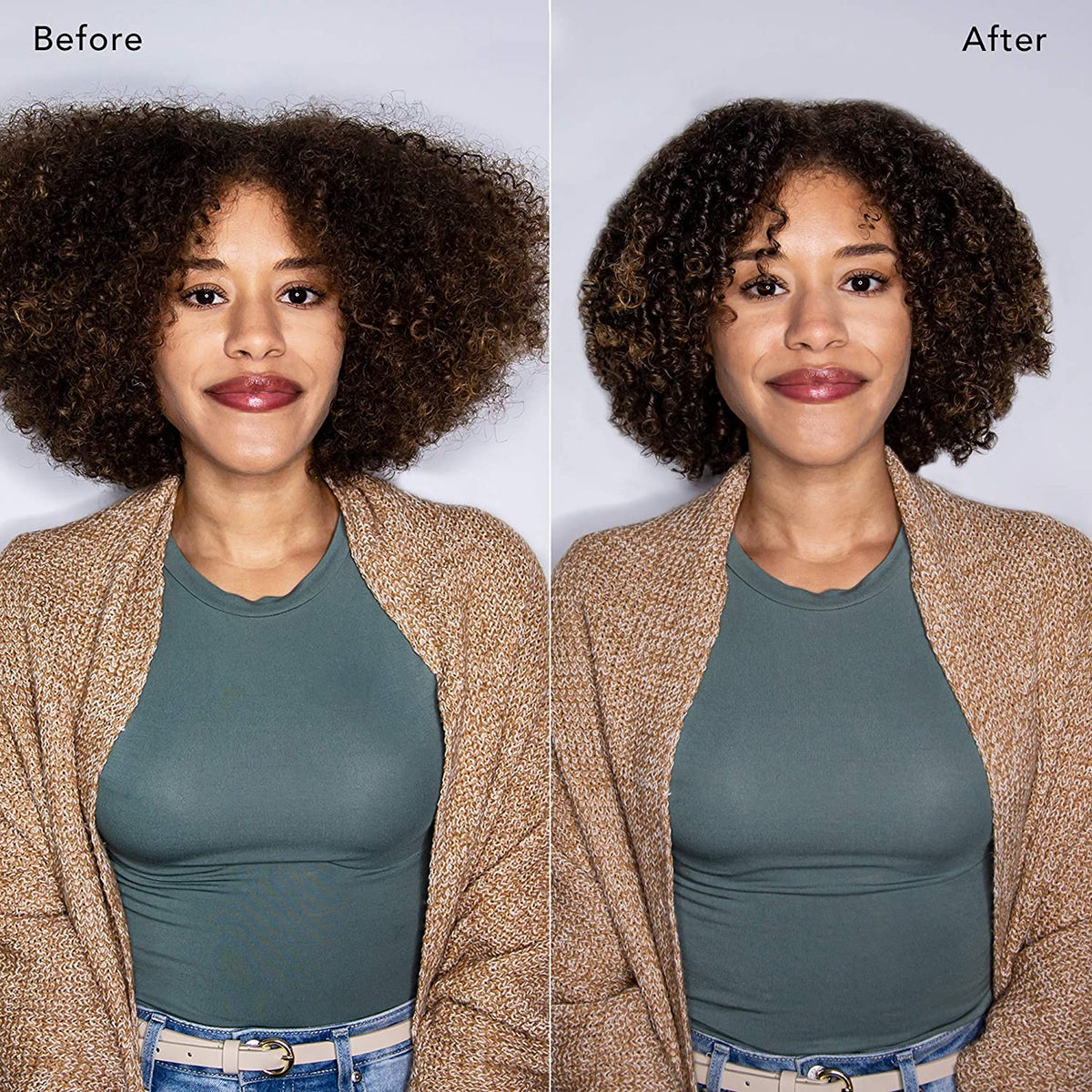 Keratin Perfect foam lather on hair demonstrating gentle cleansing and softness