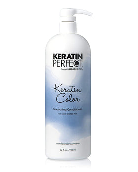 Keratin Perfect front packaging 32oz showing label and benefits