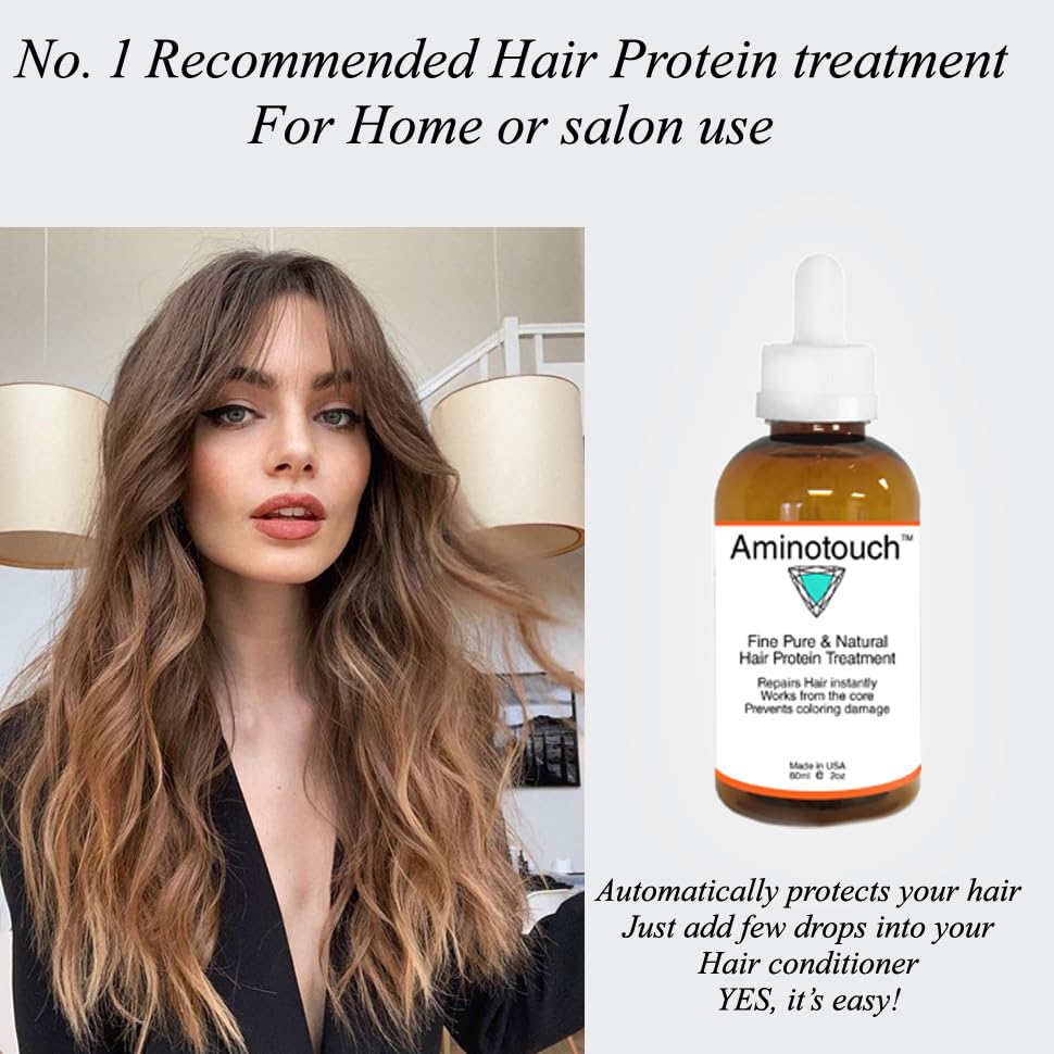KERATIN RESEARCH application on mid-lengths and ends demonstrating protective benefit