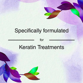KERATIN RESEARCH in-salon application on model demonstrates professional-ready prep benefit