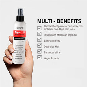 KERATIN RESEARCH product texture on hand highlighting lightweight finish