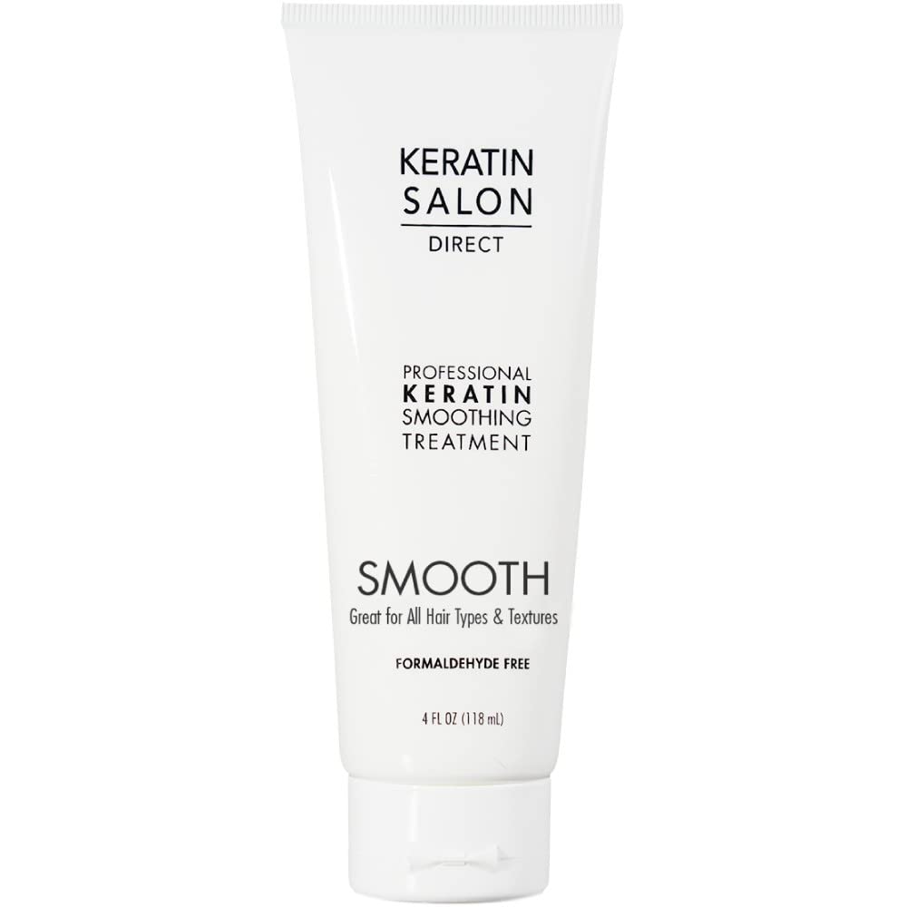 Keratin Salon Direct front packaging showing product and brand benefit