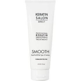 Keratin Salon Direct front packaging showing product and brand benefit