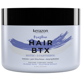 Kerazon Professional front packaging showing product benefits and purple mask