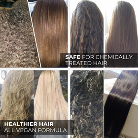 Kerazon Professional styling tools setup illustrating at-home procedure