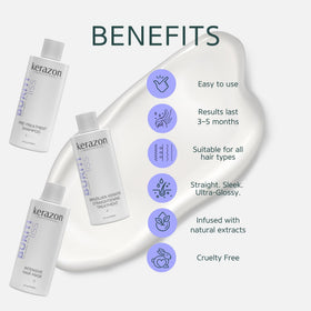 Kerazon Professional creamy treatment texture highlighting hydrating formula