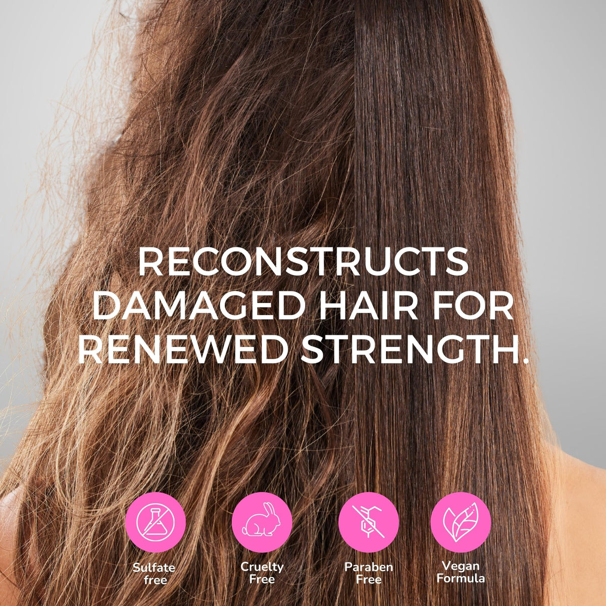 Kerazon Professional after-treatment smooth hair with reduced frizz