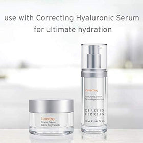 Kerstin Florian cream on bathroom shelf in lifestyle scene showing spa-like daily ritual benefit