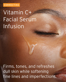 Kerstin Florian dropper closeup releasing serum for precise dosing and absorption