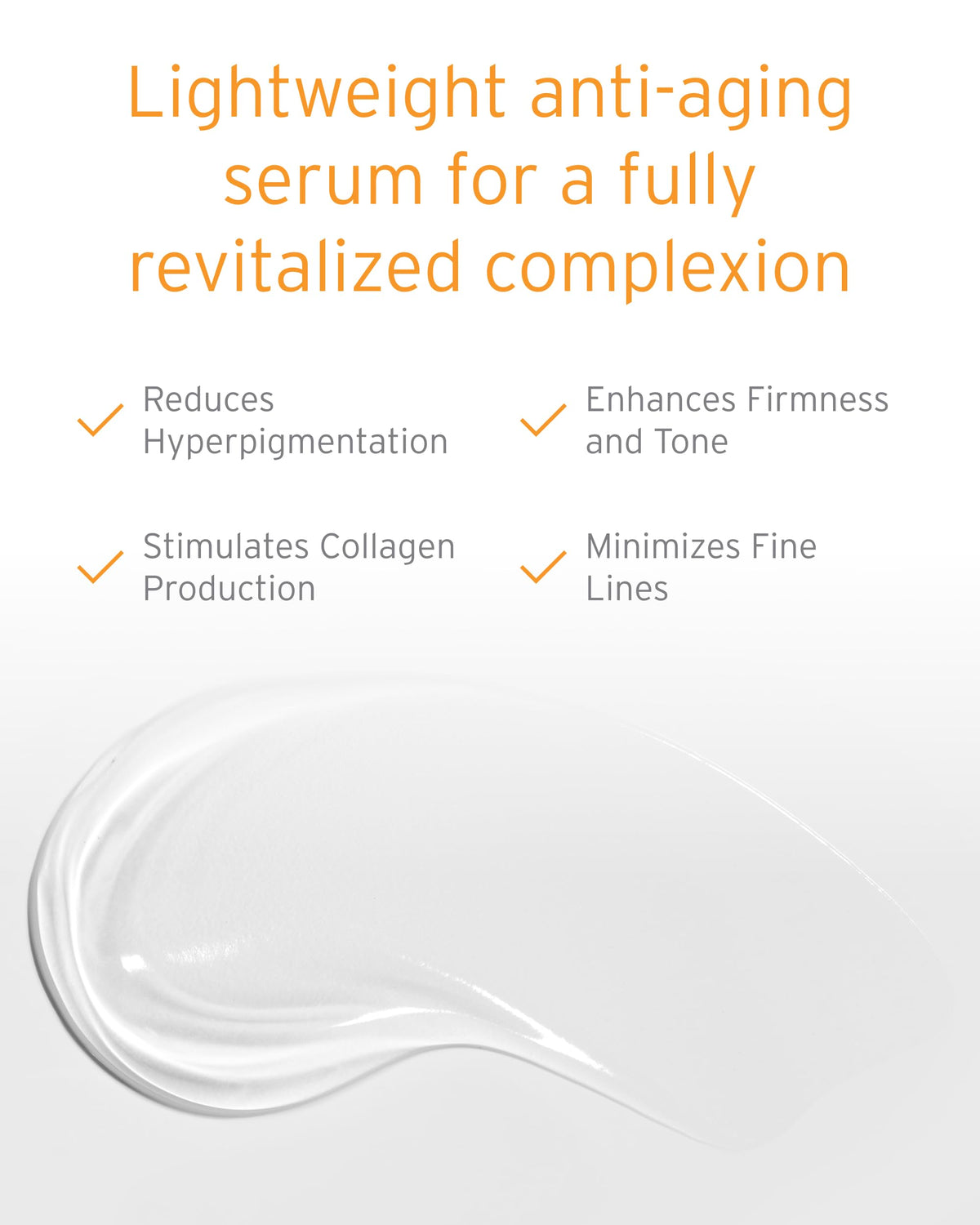 Kerstin Florian serum texture on fingertip highlighting lightweight, fast-absorbing feel