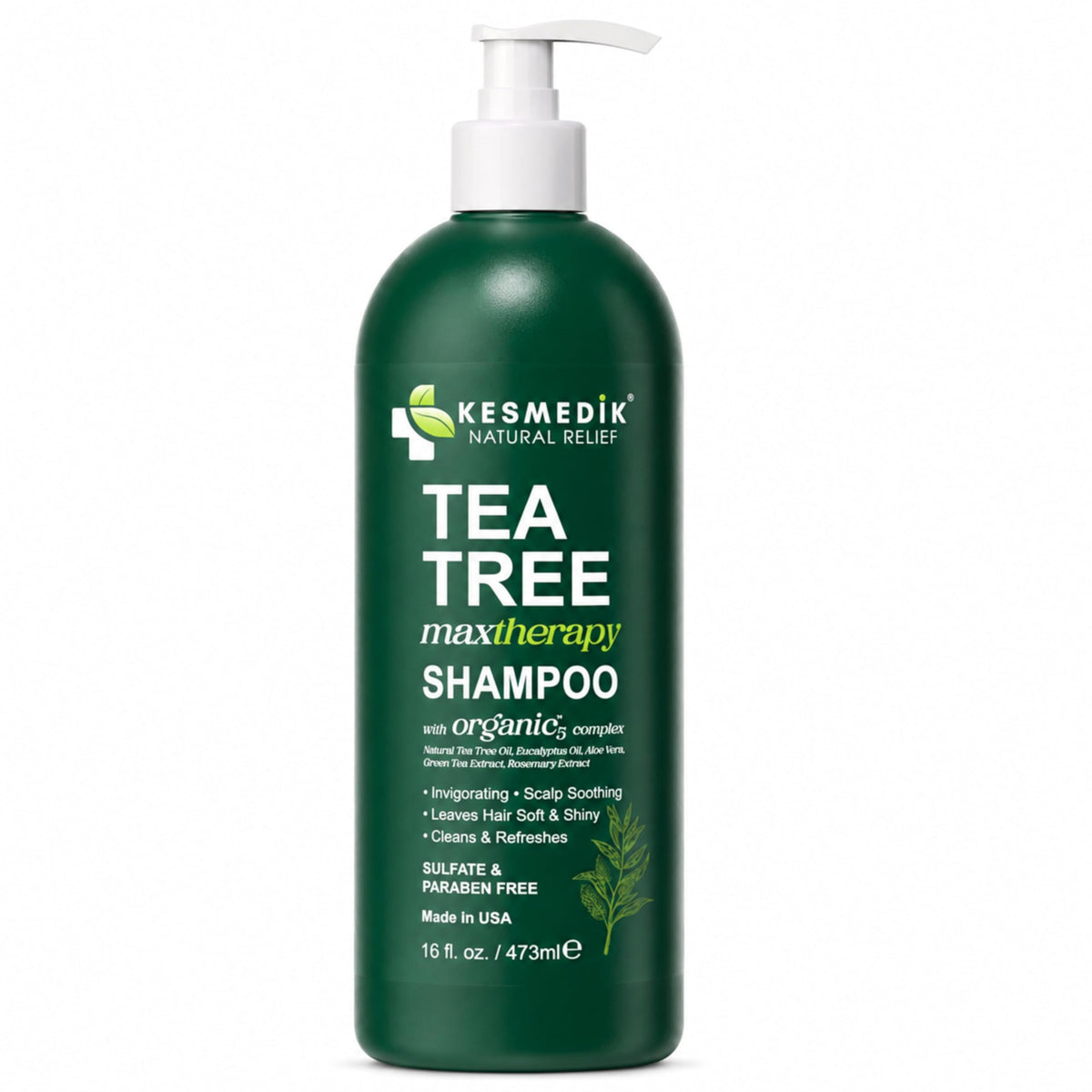 KESMEDIK after wash hair showing improved shine and smoother texture