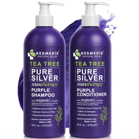 KESMEDIK front packaging showing shampoo and conditioner for toning