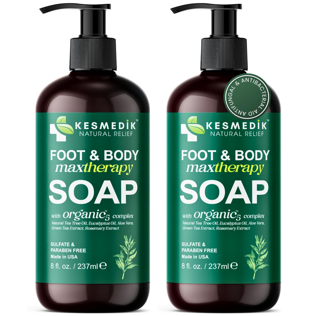 KESMEDIK front packaging showing two bars and product benefits