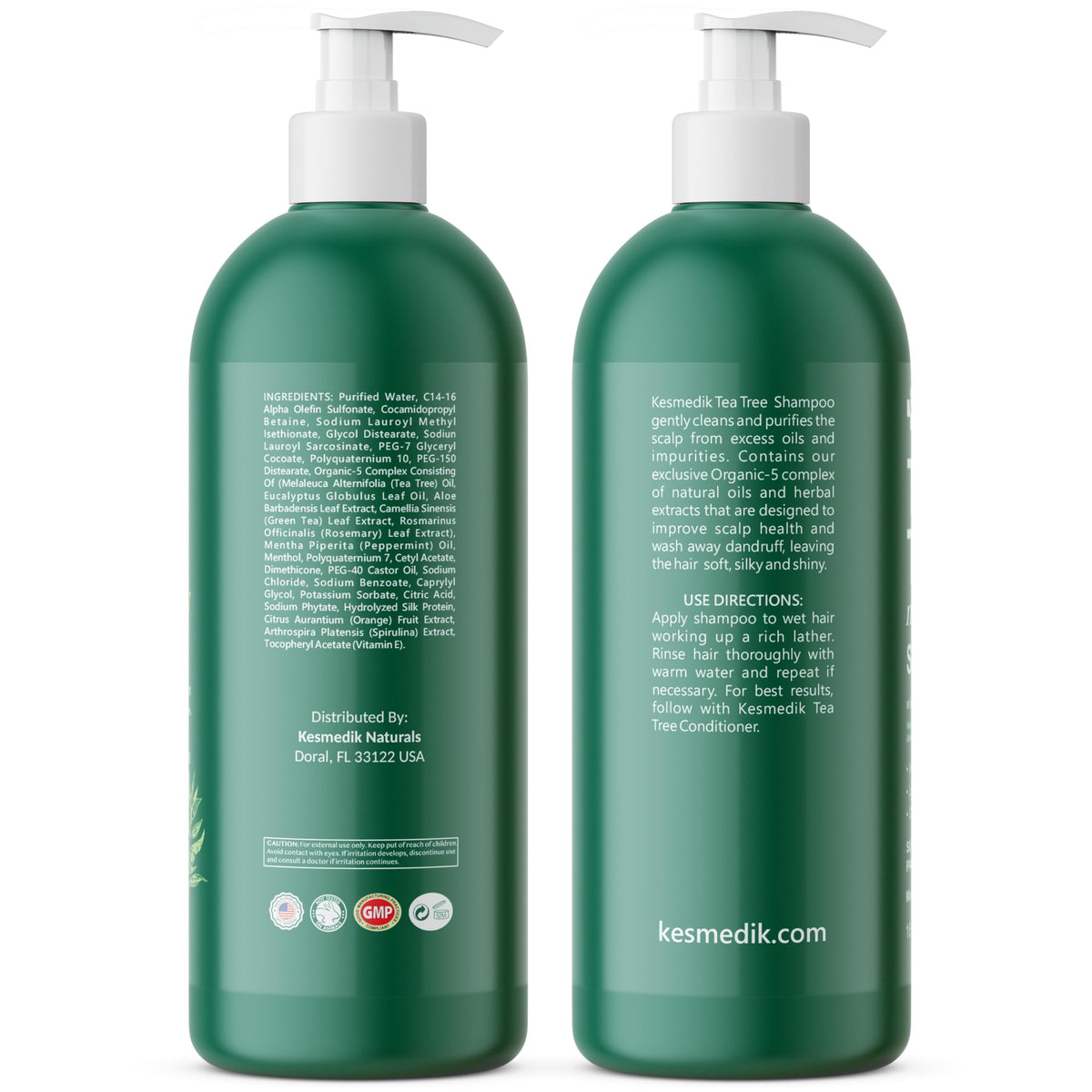 KESMEDIK product displayed in bathroom setting implying daily routine