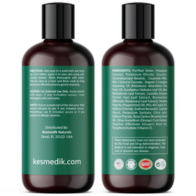 KESMEDIK tea tree and peppermint botanicals emphasizing natural support