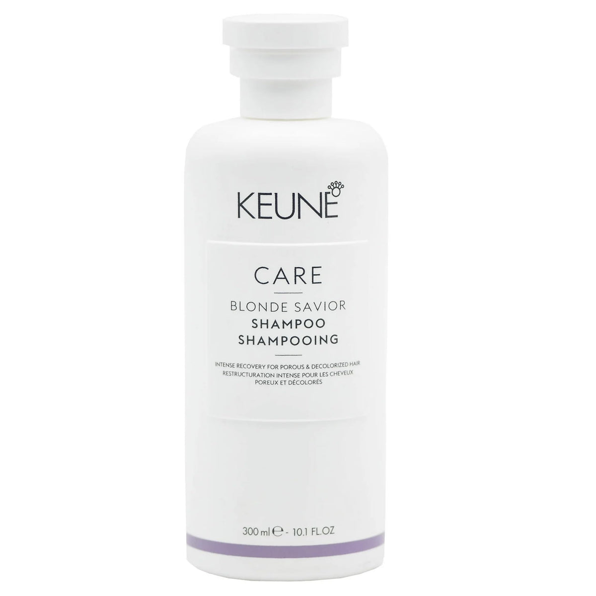 KEUNE shampoo texture close-up highlighting lightweight, hydrating formula