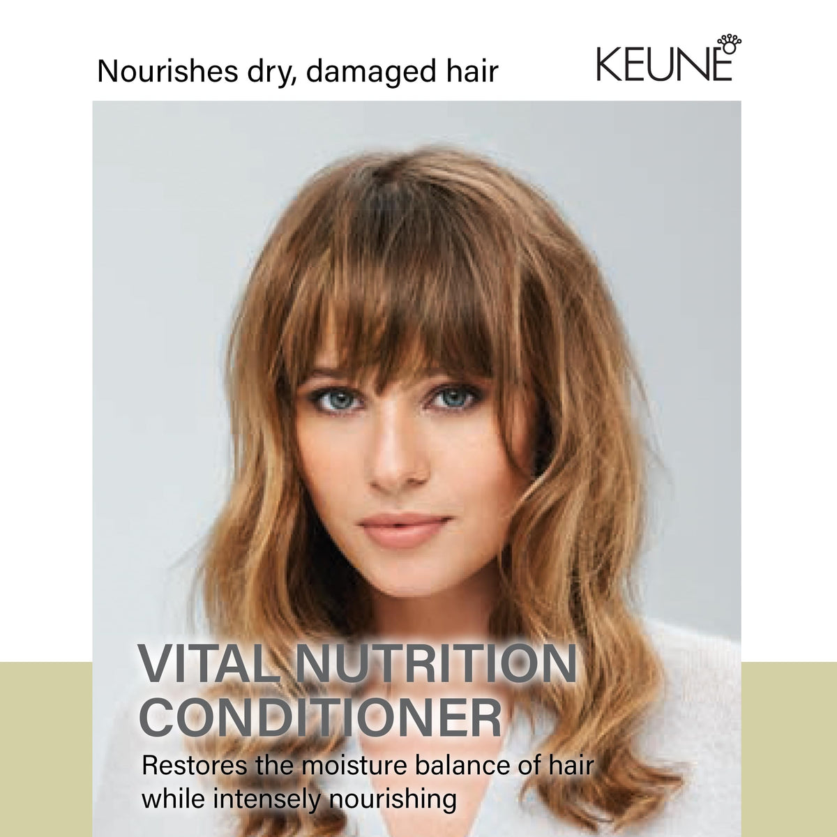 KEUNE back label close-up showing ingredients and usage directions benefit