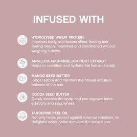 KEVIN.MURPHY ANGEL.RINSE cream texture demonstrating lightweight conditioning