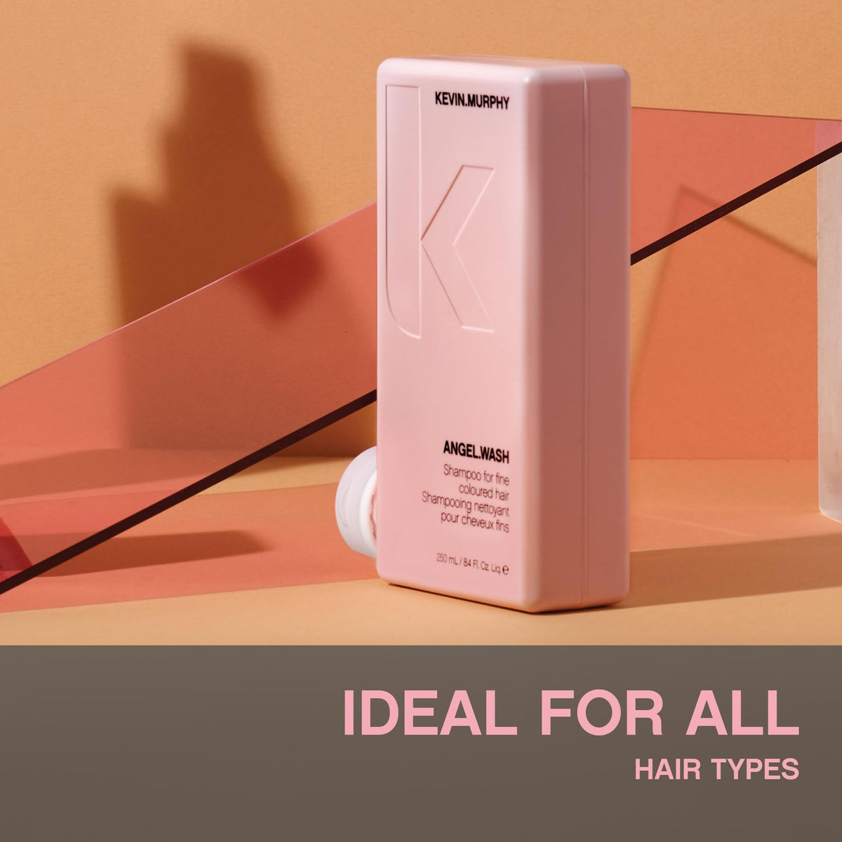 KEVIN.MURPHY being used in shower for visible cleansing and body benefit