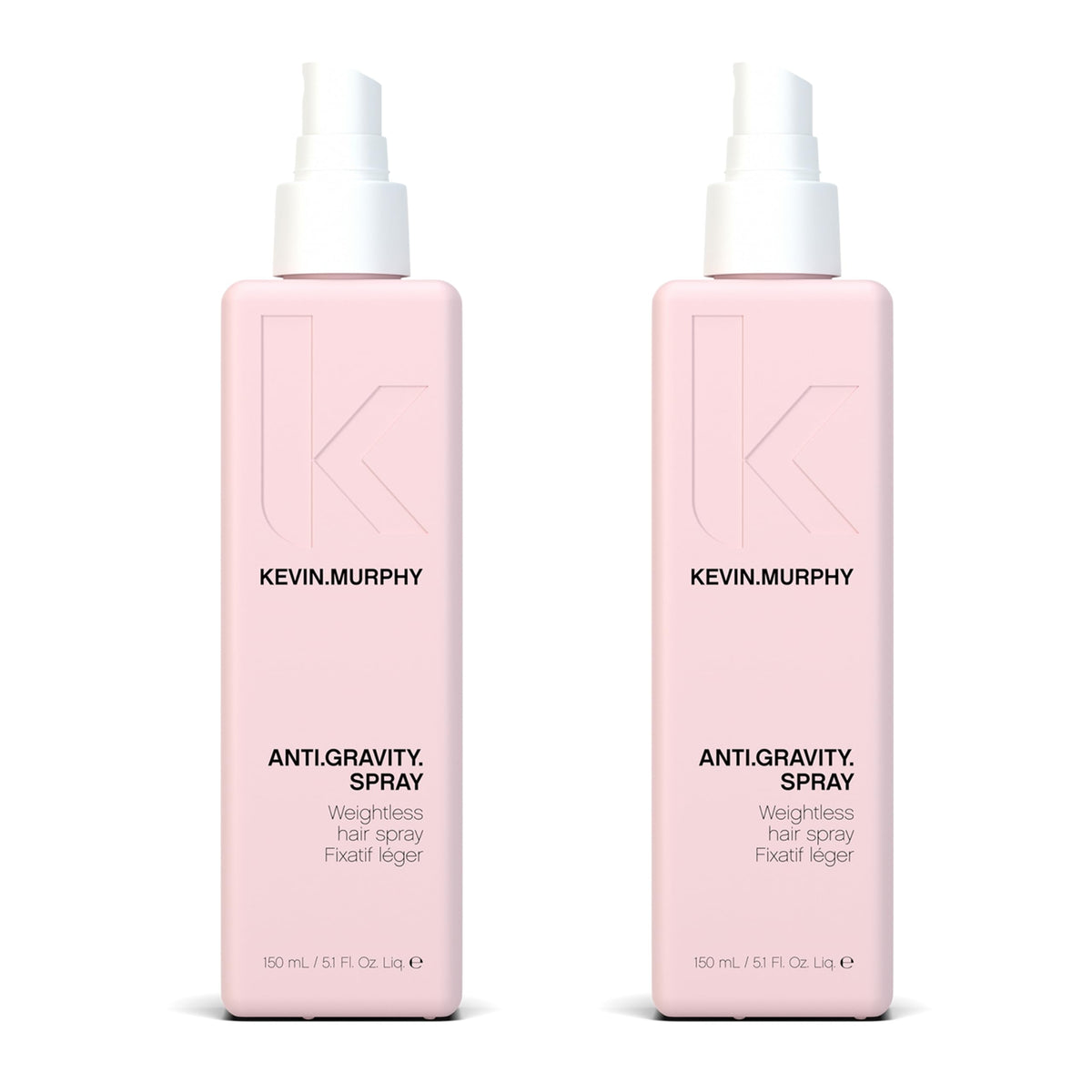 KEVIN.MURPHY front packaging showing dual 150ml bottles and product benefit