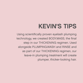 KEVIN.MURPHY before and after hair demonstrating improved volume