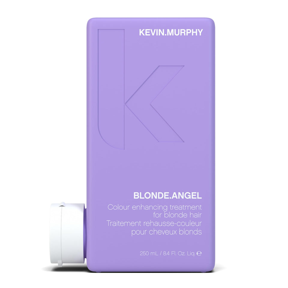 KEVIN.MURPHY BLONDE.ANGEL front packaging showing bottle and label for easy identification and benefit