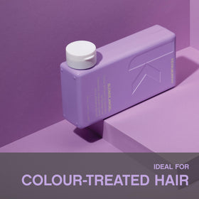 KEVIN.MURPHY BLONDE.ANGEL with sunflower and brazil nut to show nourishing ingredients and shine