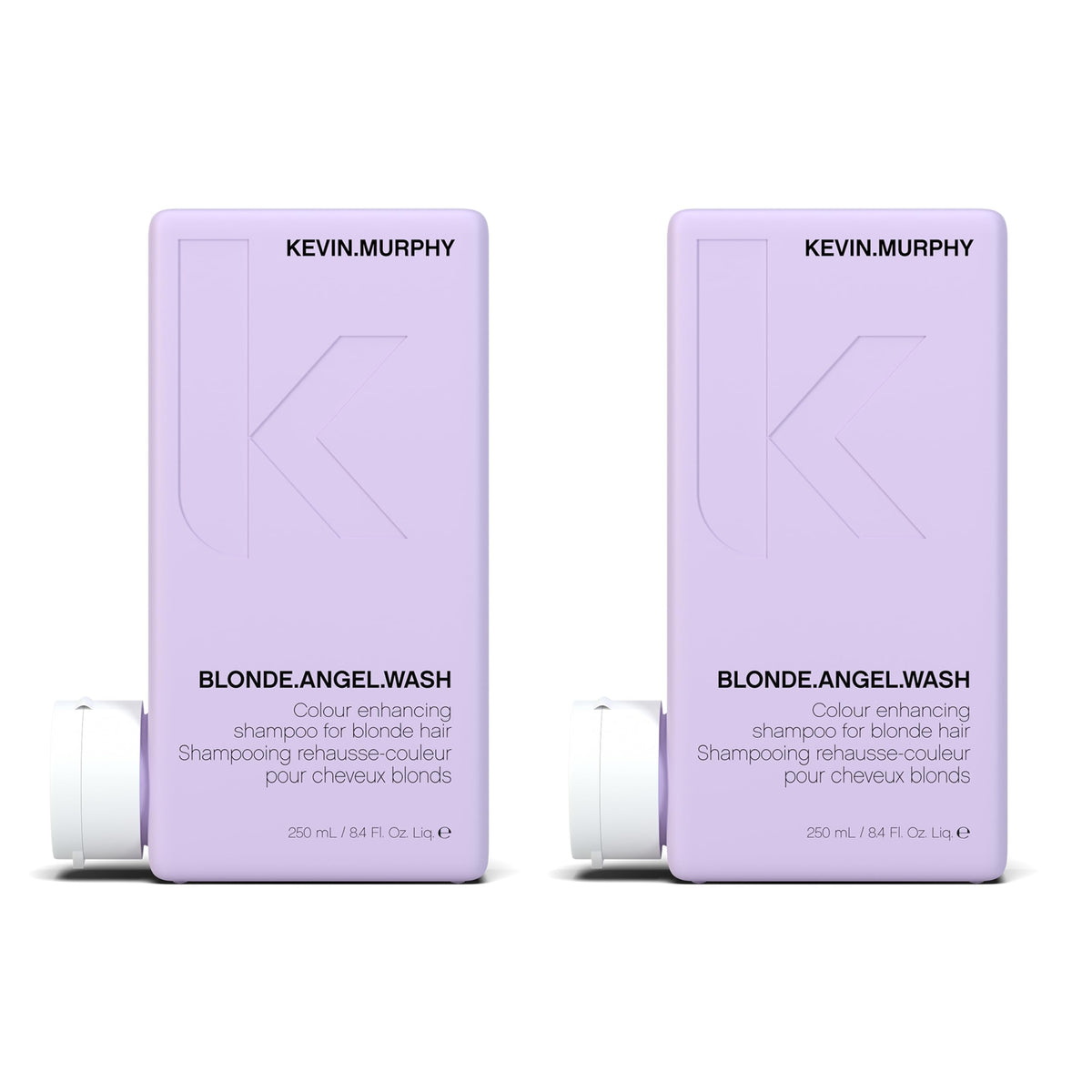 KEVIN.MURPHY bottle front packaging showing purple shampoo and branding benefit tones