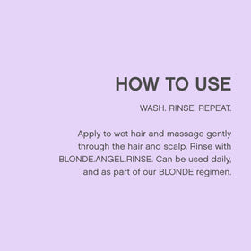 KEVIN.MURPHY in-shower use on blonde hair demonstrating brass-tone neutralizing