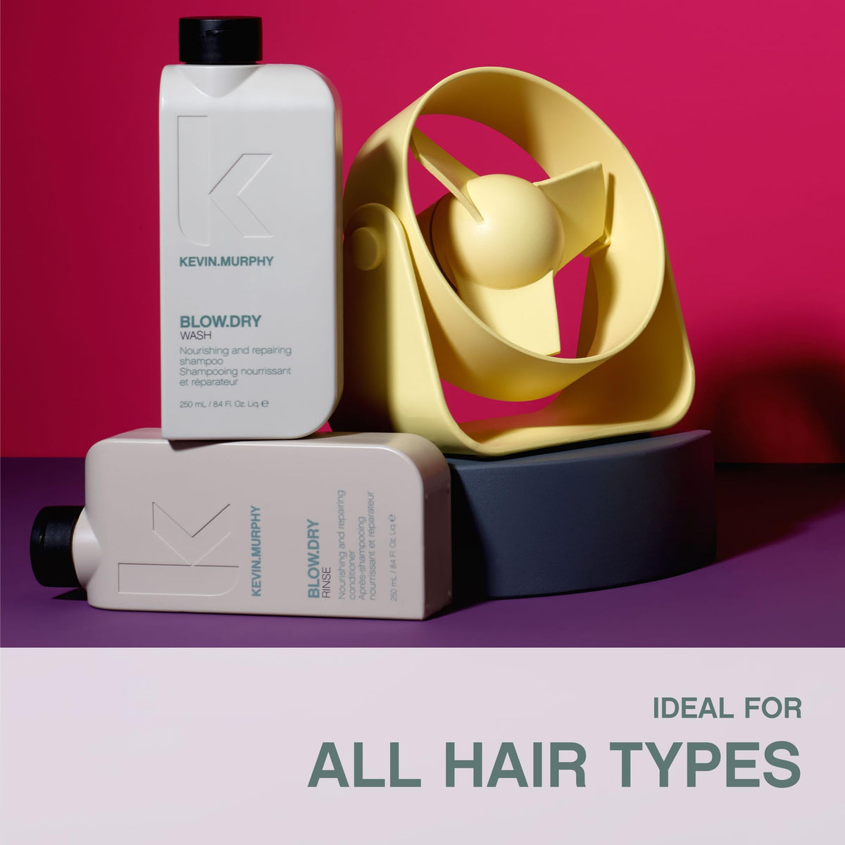 KEVIN.MURPHY label close-up emphasizing wood bark complex ingredient benefits