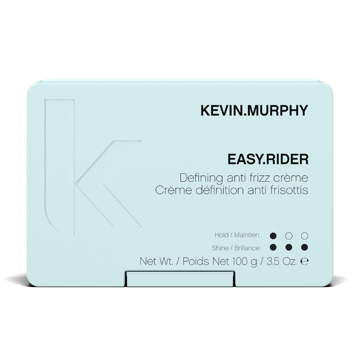 KEVIN.MURPHY EASY.RIDER front packaging showing product and benefit of frizz control