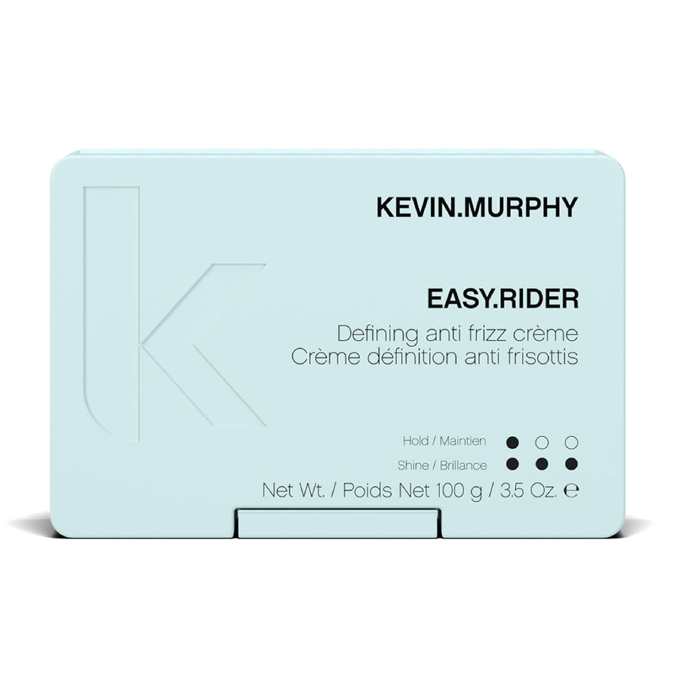 KEVIN.MURPHY EASY.RIDER front packaging showing product and benefit of frizz control