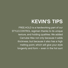 KEVIN.MURPHY 100g jar next to coin for scale, communicates travel-friendly size