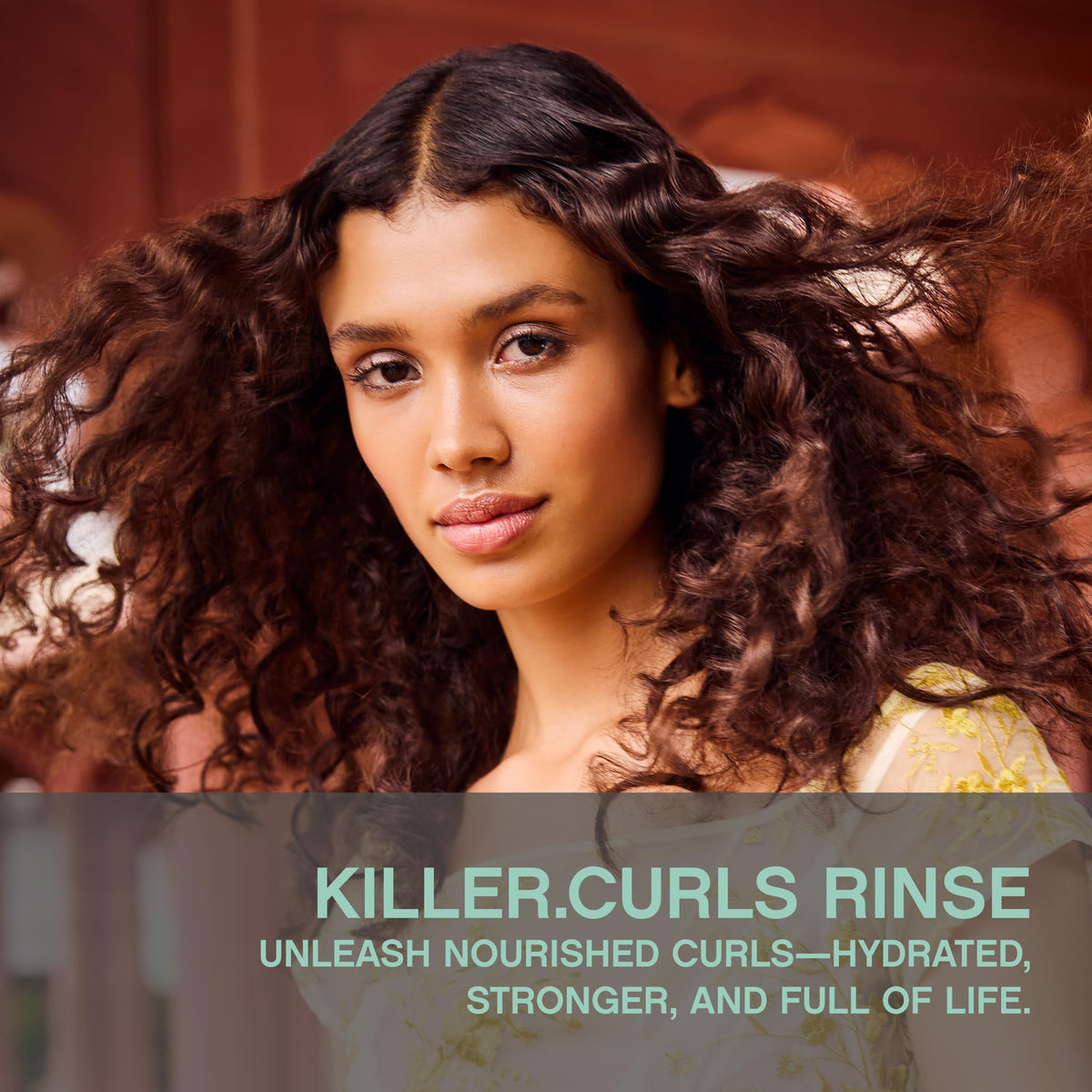 KEVIN.MURPHY close-up label and pump detail highlighting easy dispensing