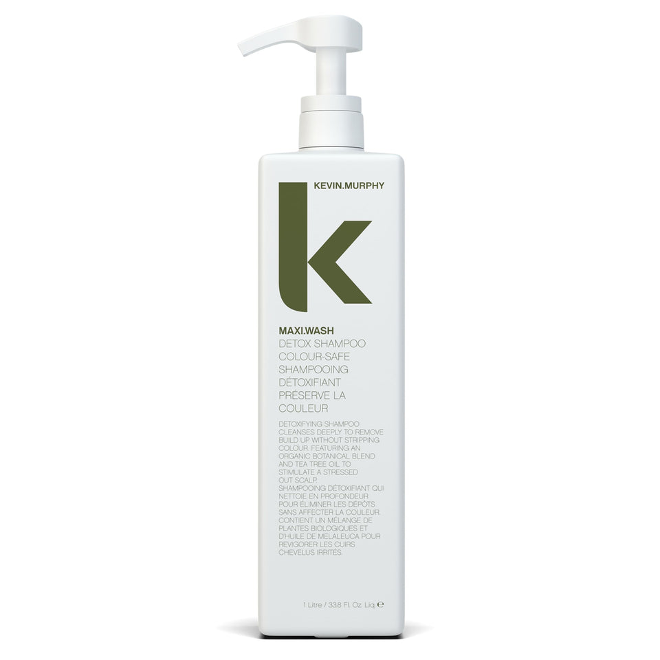 KEVIN.MURPHY front bottle shot showing product and professional size benefit