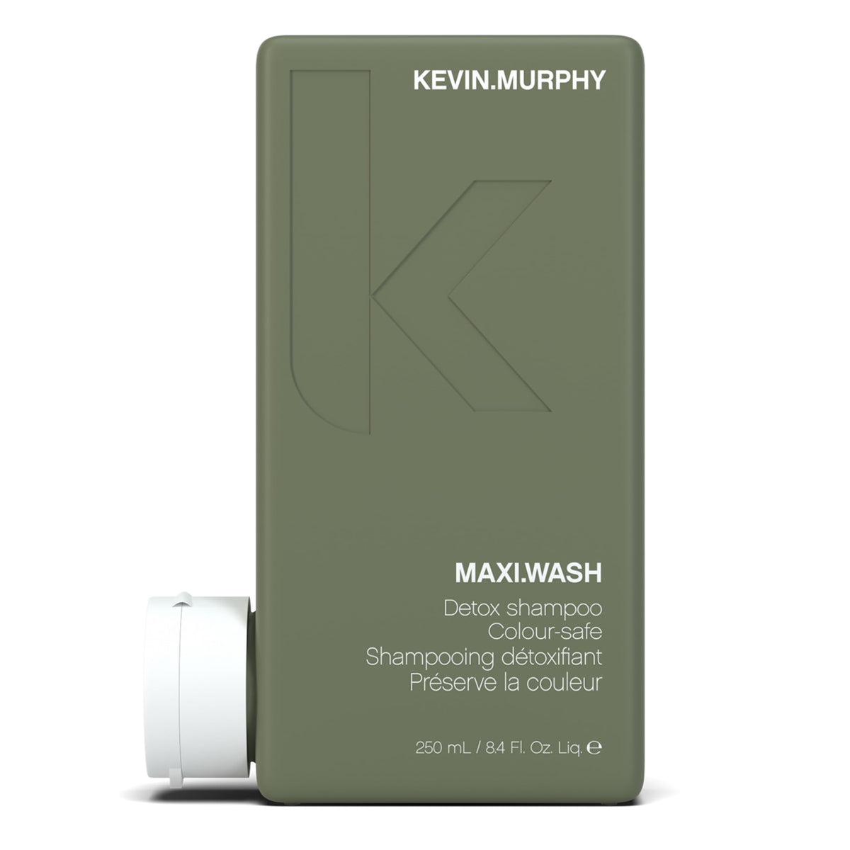 KEVIN.MURPHY front packaging showing a colour-safe detox shampoo benefit