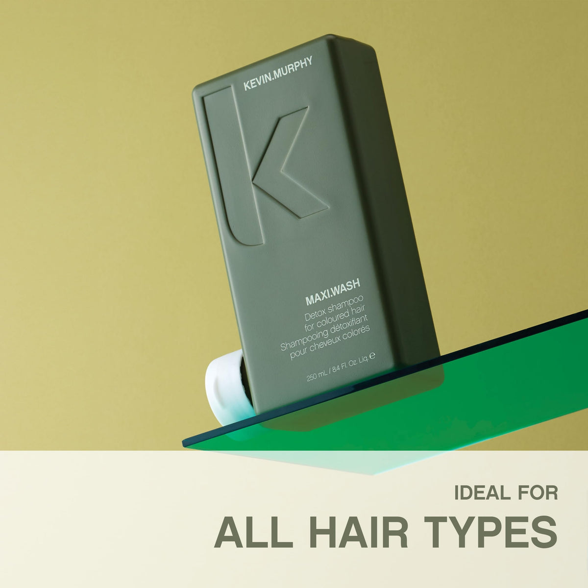 KEVIN.MURPHY in-shower lifestyle image showing refreshing scalp benefit