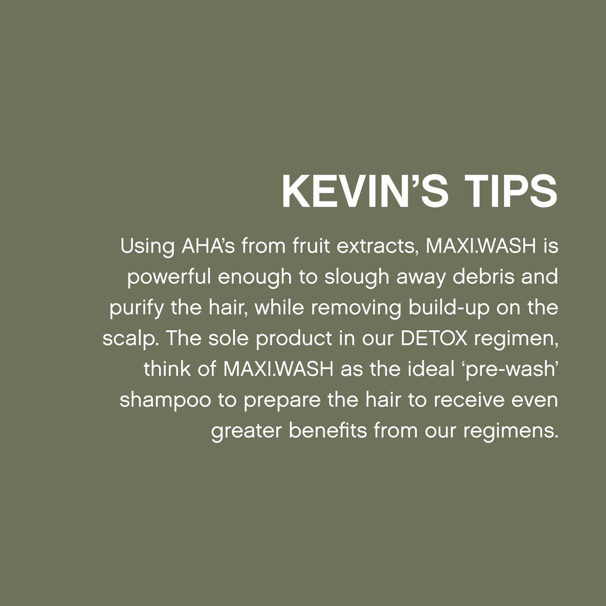KEVIN.MURPHY size comparison next to hand showing large 1000ml value benefit