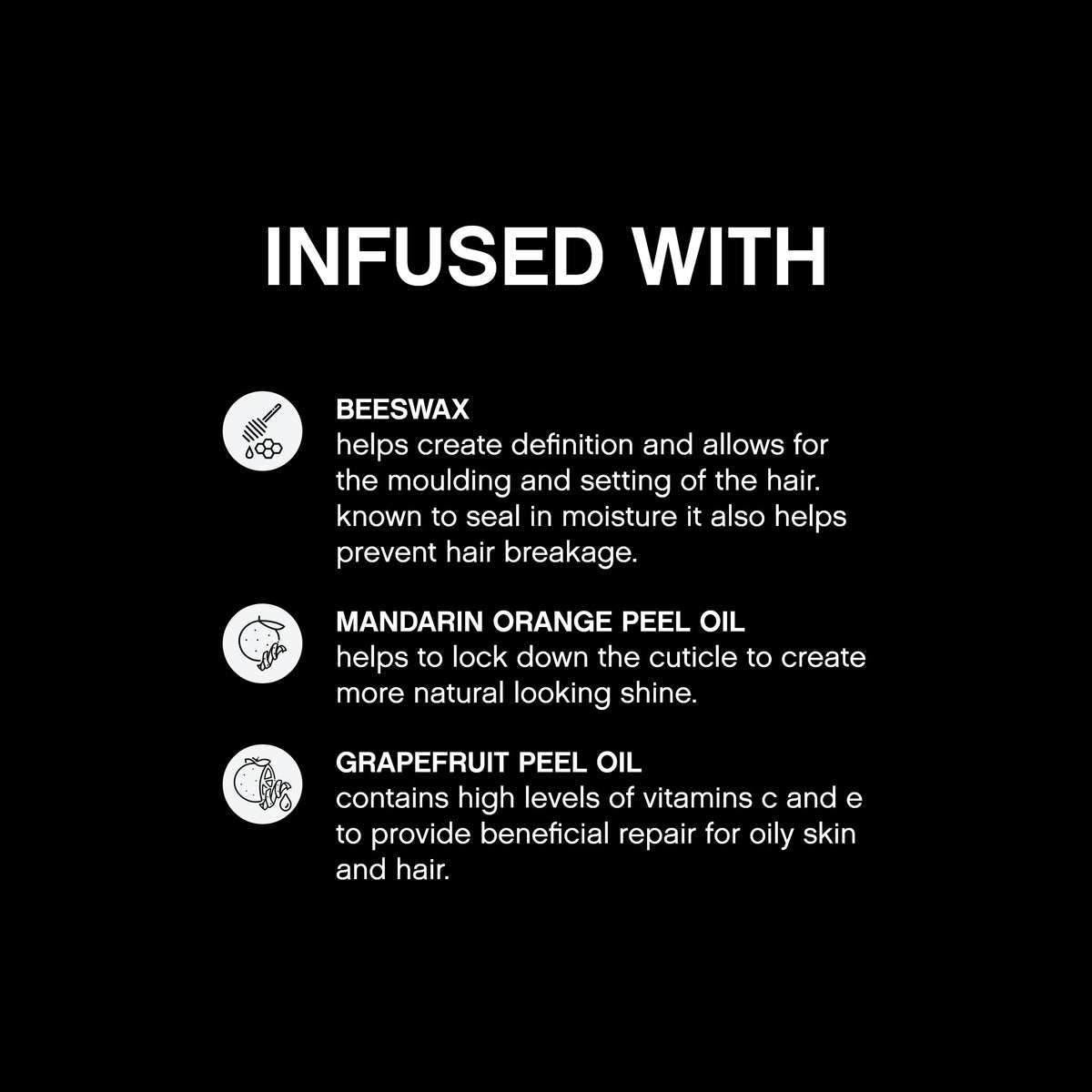KEVIN.MURPHY beeswax ingredient close-up highlighting moisture-locking and strength benefits
